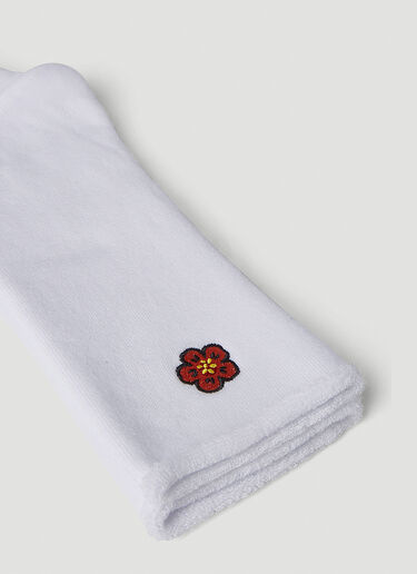 Kenzo Boke Flower Socks White knz0152055
