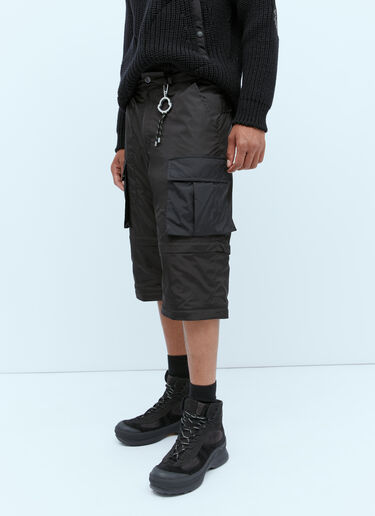 길이 조절식 기능성 팬츠 Moncler x Pharrell Williams 길이 조절식 기능성 팬츠 블랙 mpw0154005