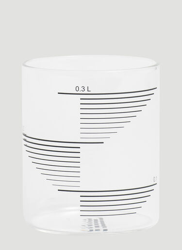 Tre Product Rectangular Stripe Glasses Set White wps0642291