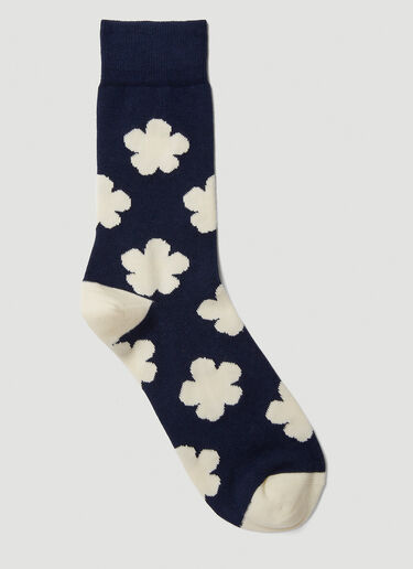 Kenzo Flower Socks Blue knz0150063