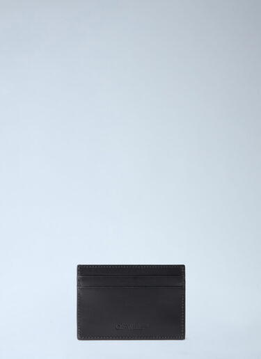 LN-CC® - Off-White: Heritage Card Case - Black Off-White Heritage Card Case Black ofw0164321