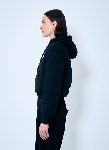 8 Moncler Palm Angels Quilted Zip-Up Cardigan Black mpa0259005