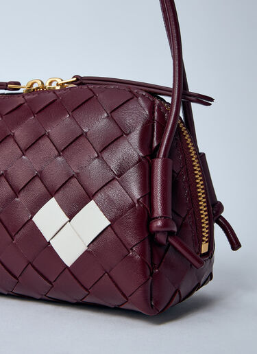 Bottega Veneta Intrecciato Concert Pouch Burgundy bov0259050