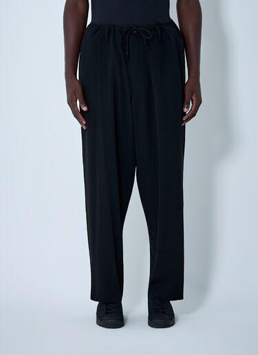 Yohji Yamamoto New Standard String Pants Black yoy0162003
