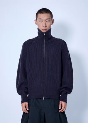 Entire Studios Blimp Full Zip Cardigan Navy ent0166046