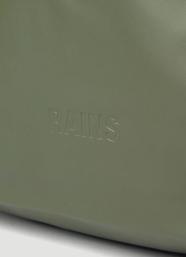 Rains 卷口背包 绿色 rai0352014