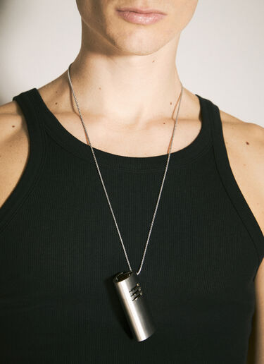 Rick Owens 라이터 홀더 열쇠고리 실버 ric0157035