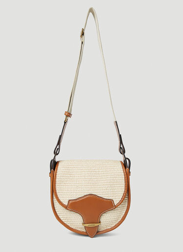 Isabel Marant Botsy Satchel Small Shoulder Bag Cream ibm0251020
