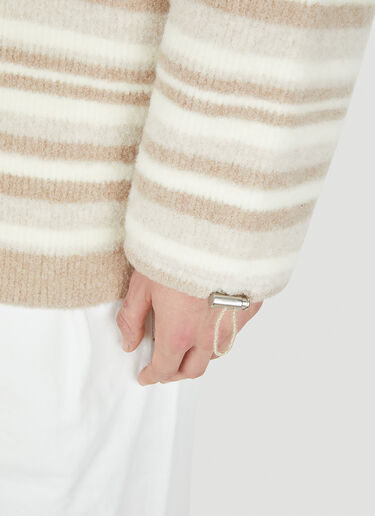 Jacquemus 라 마이유 카로주 후드 스웨터 베이지 jac0150005