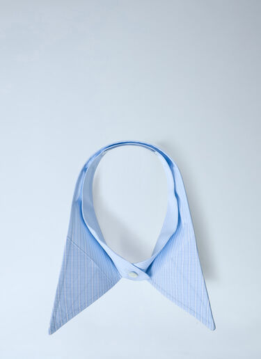 Striped Collar Maison Margiela Striped Collar Light Blue mla0261001