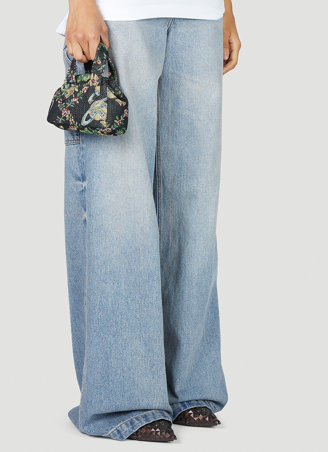 Vivienne Westwood Women's' Archive Yasmine Handbag in Black | LN-CC®