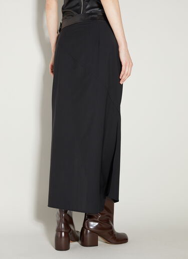 Twisted Stretch Skirt Helmut Lang Twisted Stretch Skirt Black hlm0253006