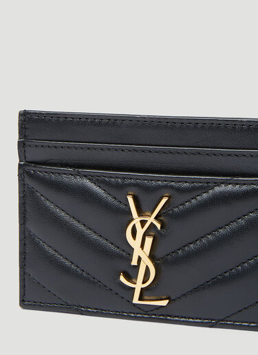 Cassandre Matelassé Cardholder Saint Laurent Cassandre Matelassé Cardholder Black sla0253117