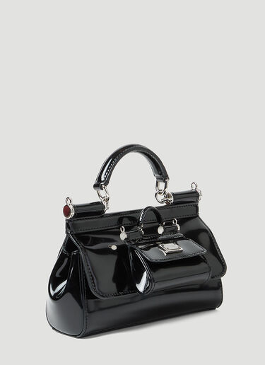 Kim Coin Pocket Sicily Handbag Dolce & Gabbana Kim Coin Pocket Sicily Handbag Black dol0252022