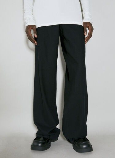 Gaspar Flared Leg Pants Ann Demeulemeester Gaspar Flared Leg Pants Black ann0154003