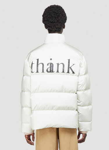 Gucci Think Thank Down Jacket White guc0142023