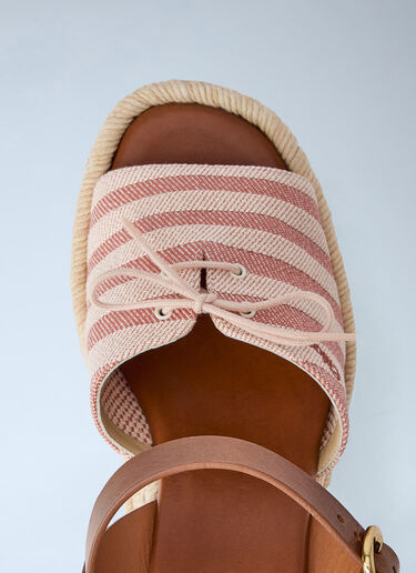 LN-CC® - Chloé: Isla Wedge Espadrilles - Pink Chloé Isla Wedge Espadrilles Pink chl0265044