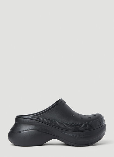 Balenciaga Platform Croc Mules Black bal0252069