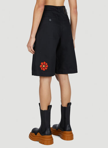 1 Moncler JW Anderson Floral Bermuda Shorts Black mjw0352005