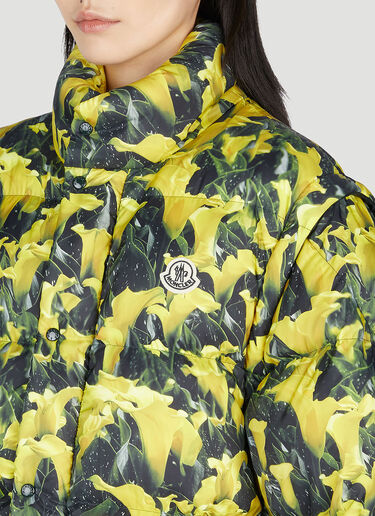 7 Moncler Fragment Anthericum Down Jacket Yellow mfr0354001