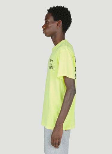 French Logo Print T-Shirt Gallery Dept. French Logo Print T-Shirt Yellow gdp0152004