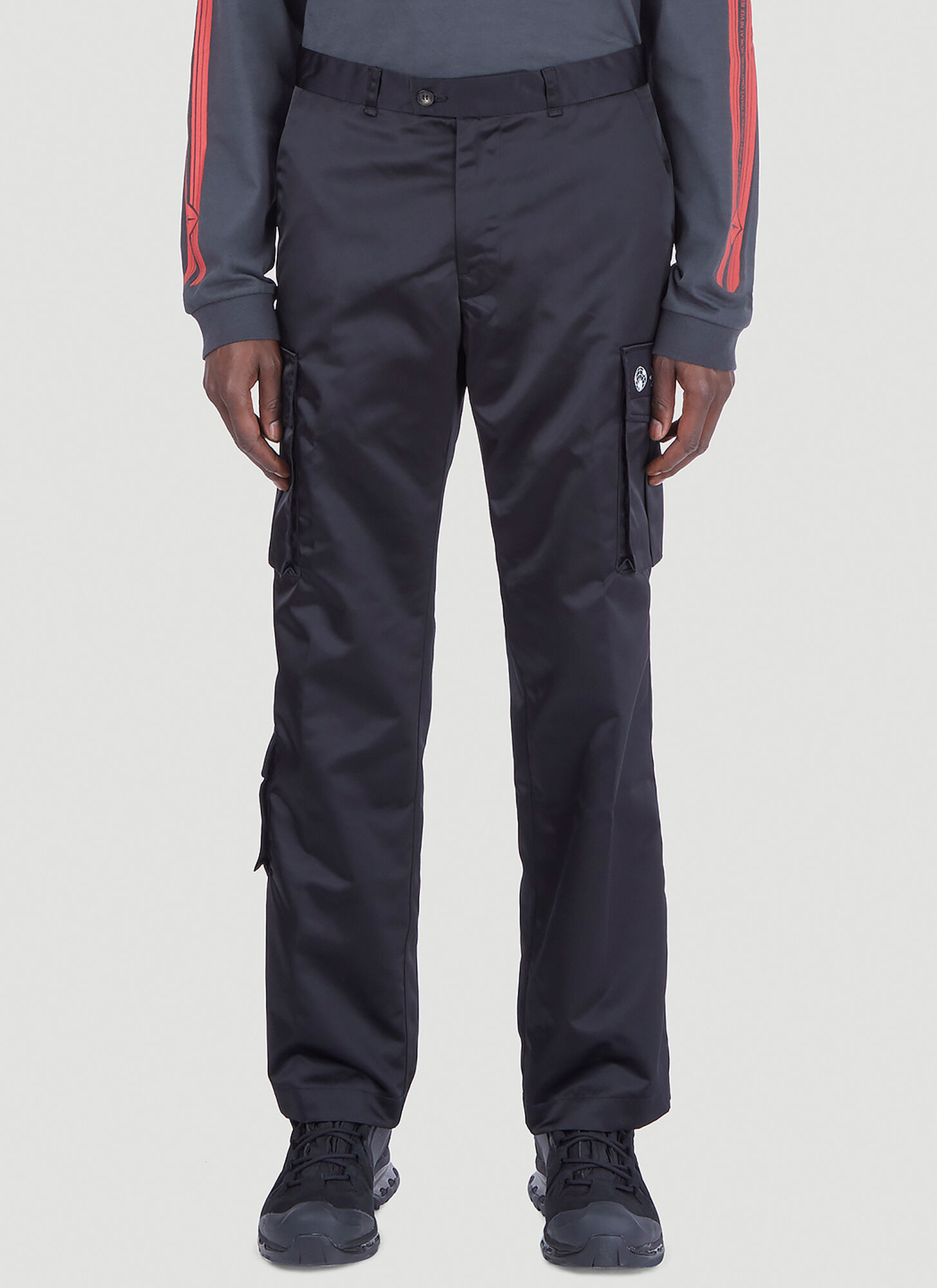 Phipps Uniform Dad Trousers In Blue