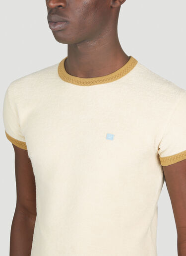 Acne Studios Terry Cloth T-Shirt Cream acn0151025