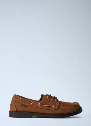 CAMPER Don Leather Boat Shoes Brown cmp0164010
