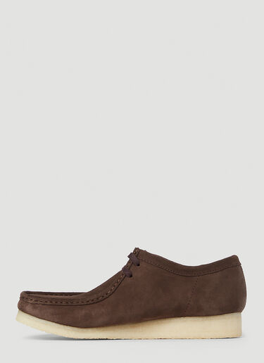 CLARKS ORIGINALS Wallabee Shoes Dark Brown cla0152010