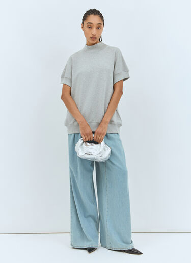 Dries Van Noten Short-Sleeve Sweatshirt Grey dvn0258020
