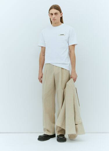 Jacquemus 르 판탈롱 티톨로 팬츠  베이지 jac0156002