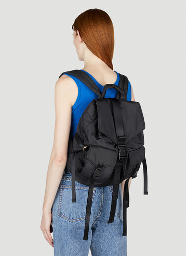 GANNI Tech Backpack Black gan0252045