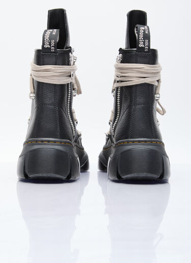 Rick Owens x Dr. Martens 1460 DMXL Mega Lace Boots Black rod0156001