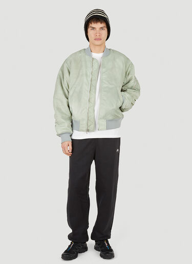 Stüssy Men's Dyed Bomber Jacket in Grey | LN-CC®