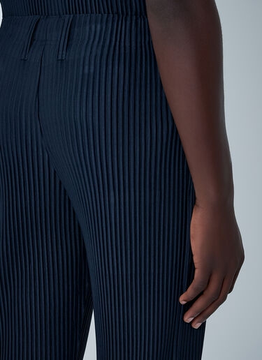Pleated Pants Homme Plissé Issey Miyake Pleated Pants Navy hmp0162013