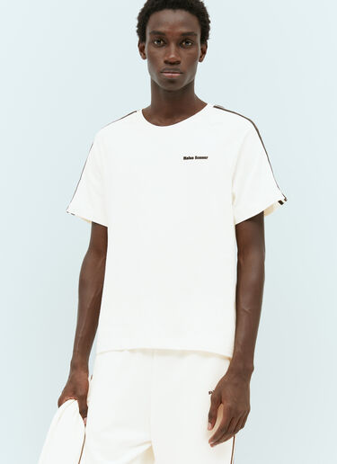 ロゴアップリケTシャツ adidas by Wales Bonner ロゴアップリケTシャツ ホワイト awb0354003