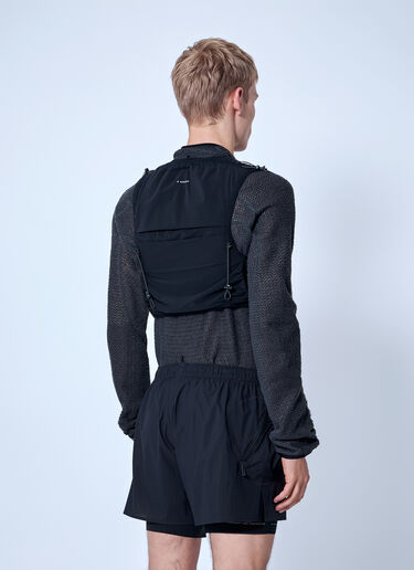 LN-CC® - Satisfy: TechSilk™ Drift Cordura® 5L Hydration Vest - Black Satisfy TechSilk™ Drift Cordura® 5L Hydration Vest Black sat0165030