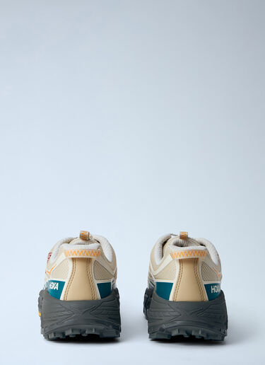 HOKA Mafate Three2 Wordmark Sneakers Cream hok0364011