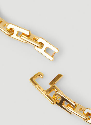 Ambush 925 A Chain Short Necklace Gold amb0148039