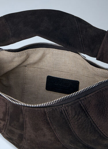 Lemaire Mini Fortune Croissant Handbag Brown lem0264033