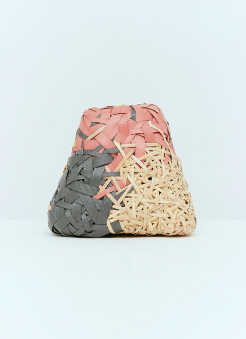 Space Available Woven Ecology Vase Orange spa0354004