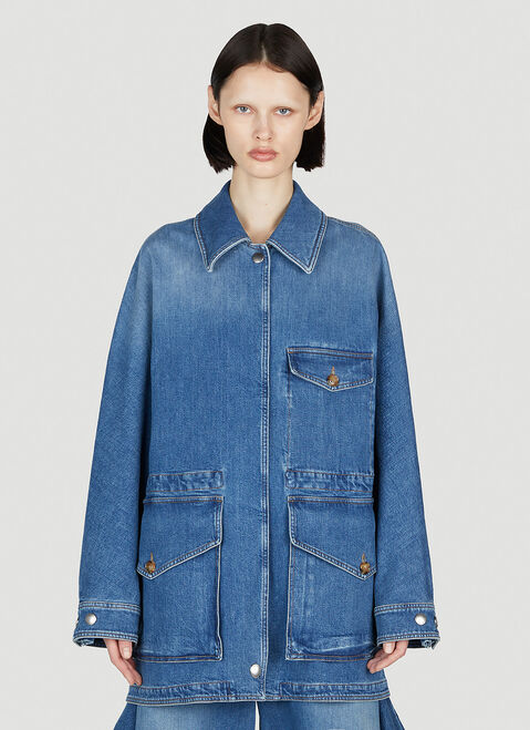 DRx x STEFAN MEIER x LN-CC Slate Denim Jacket Black drs0350001
