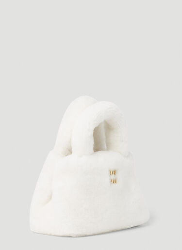 Miu Miu Fluffy Handbag White miu0252040