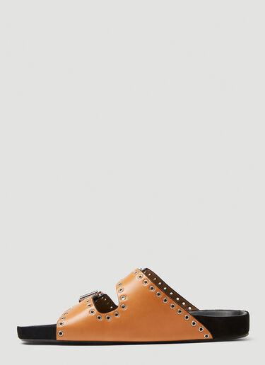 Isabel Marant Étoile Lennyo Sandals Brown ibe0247067