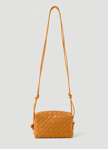 Bottega Veneta 루프 인트레치아토 미니 숄더백 카멜 bov0251024