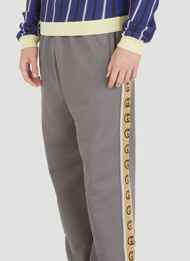 Gucci Contrast-Trim Track Pants Grey guc0145032