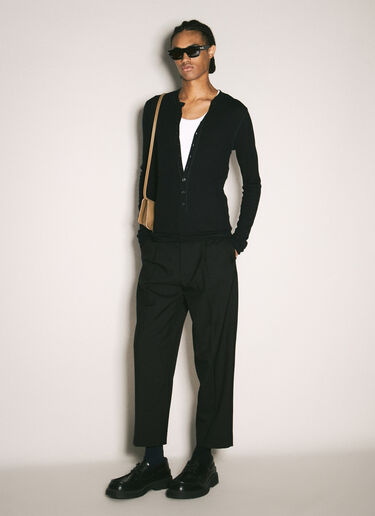 Marni Tailored Wool Pants Black mni0158005