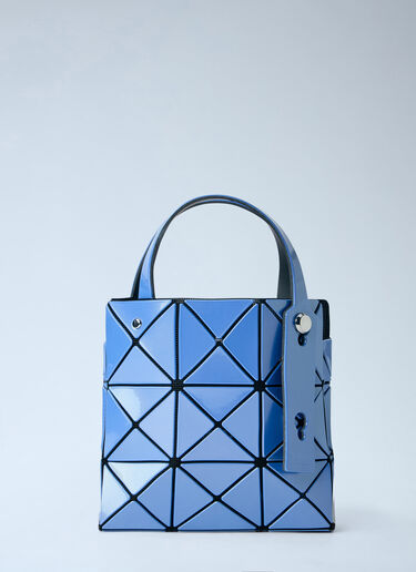 LN-CC® - Bao Bao Issey Miyake: Mini Carat Handbag - Blue Bao Bao Issey Miyake Mini Carat Handbag Blue bao0364011