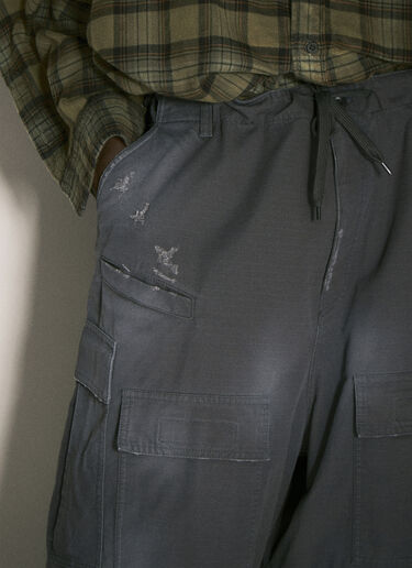 Balenciaga Large Cargo Pants Grey bal0157023