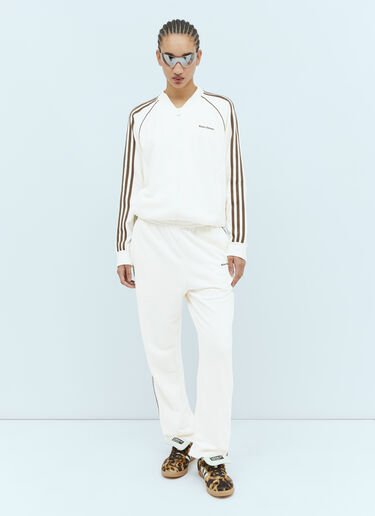 adidas by Wales Bonner 로고 자수 트랙 팬츠 화이트 awb0354011